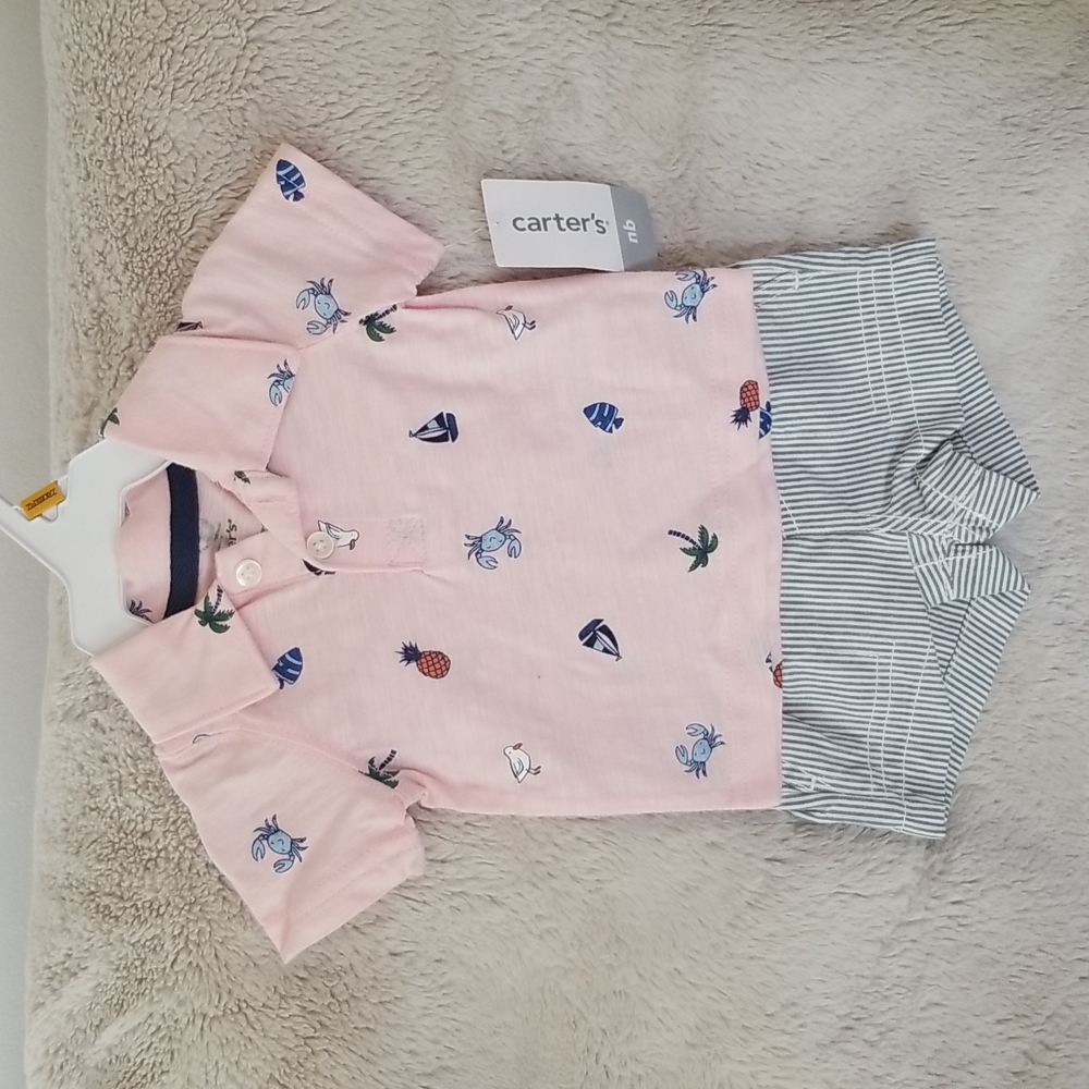 NWT Carter's baby boy Onesie